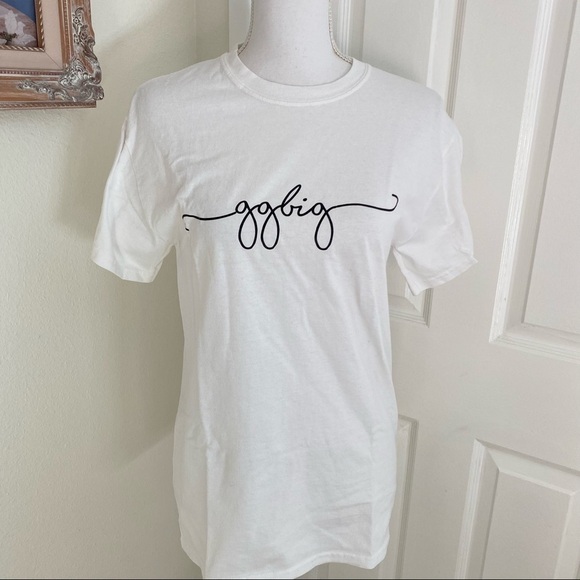 Gildan Unisex Novelty T-Shirt Sz Small White - Picture 2 of 5